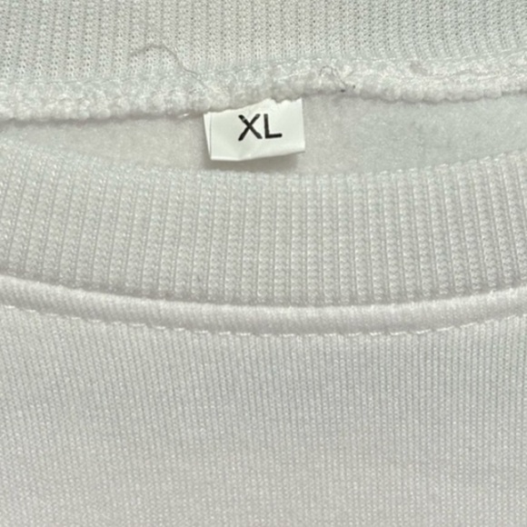 Brooklyn New York White  Crewneck Hoodie - Picture 3 of 5